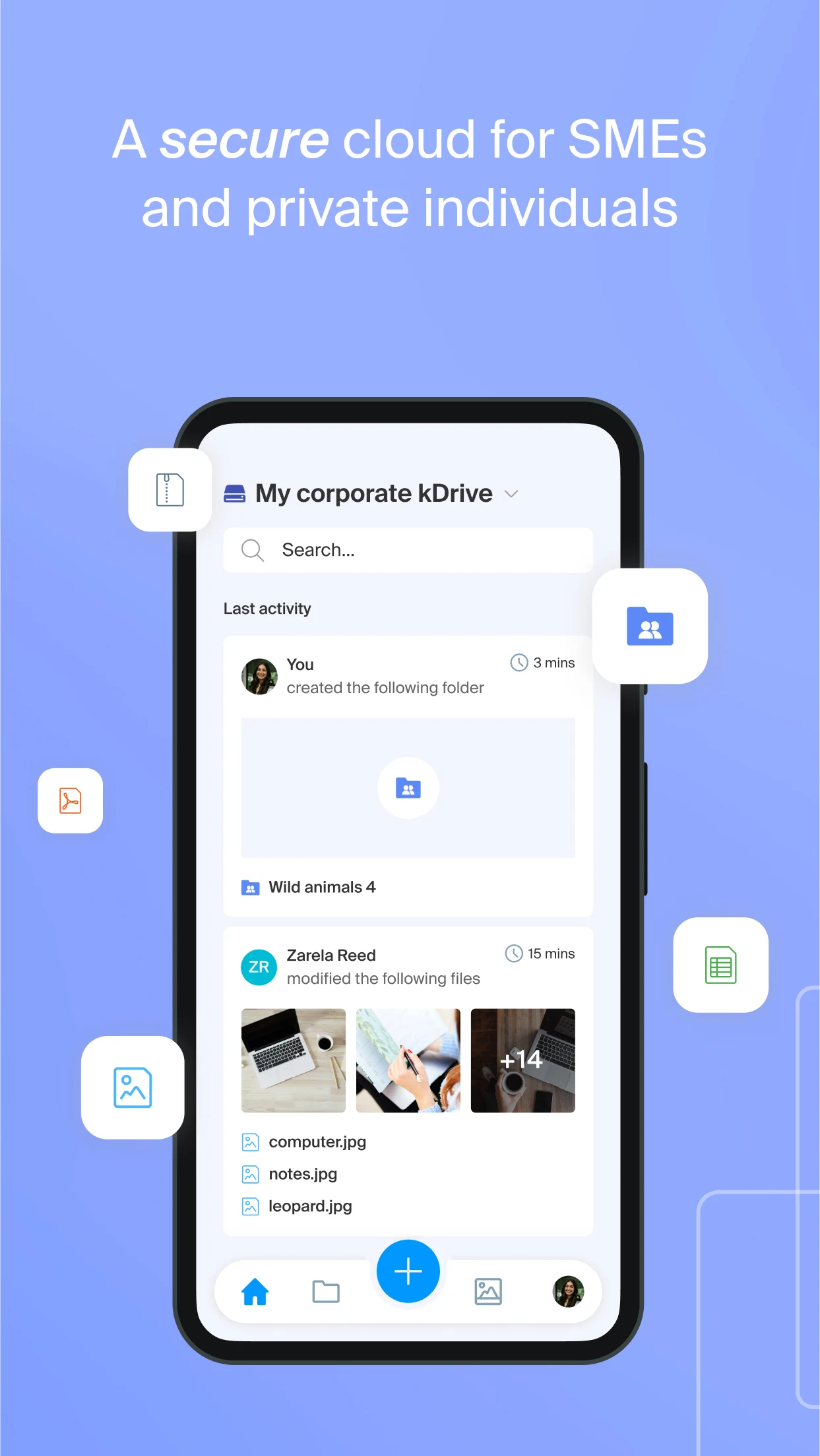 Infomaniak kDrive screenshot