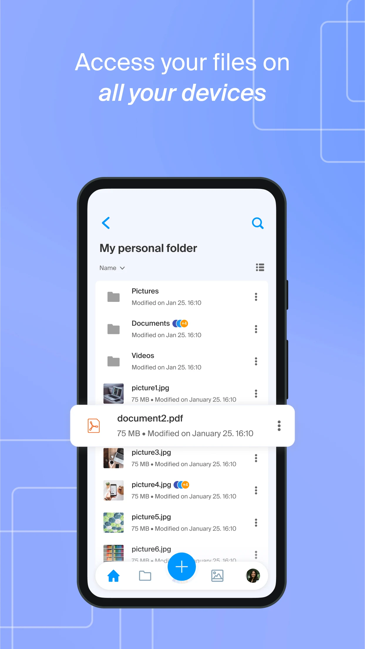 Infomaniak kDrive screenshot