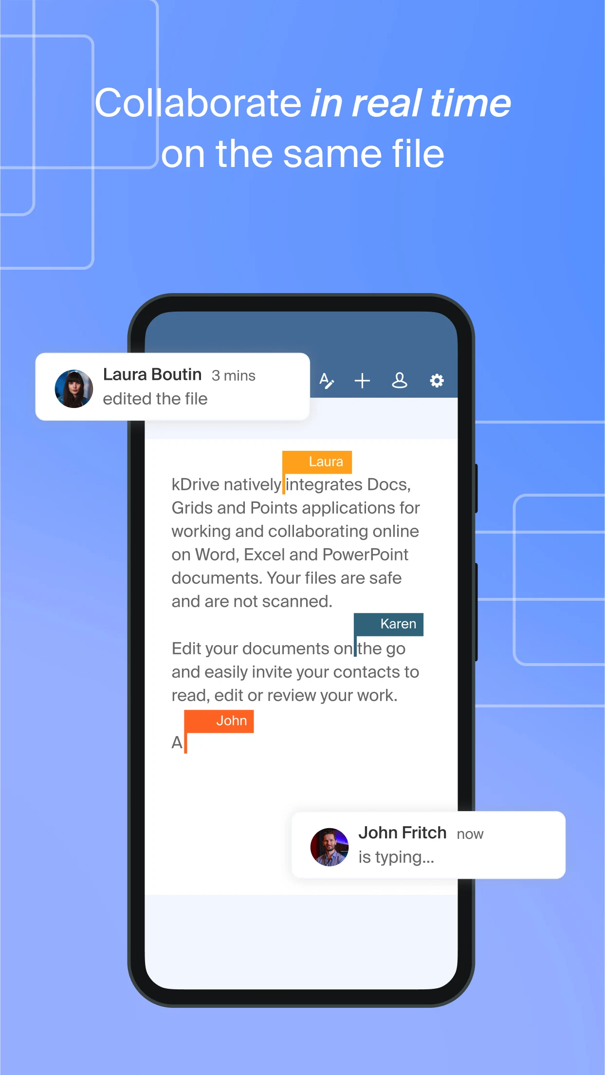 Infomaniak kDrive screenshot
